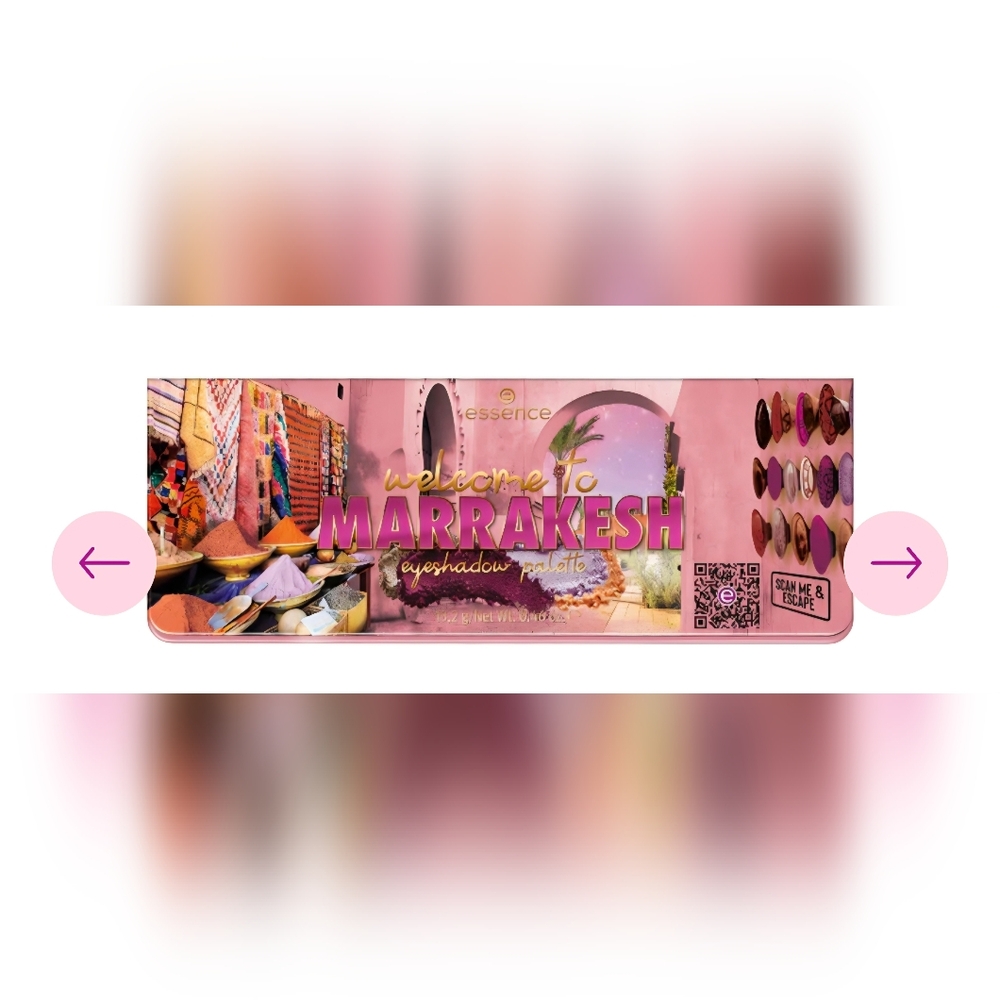 Glamour Eyeshadow Palette - Purple, Gold, Brown Shades*